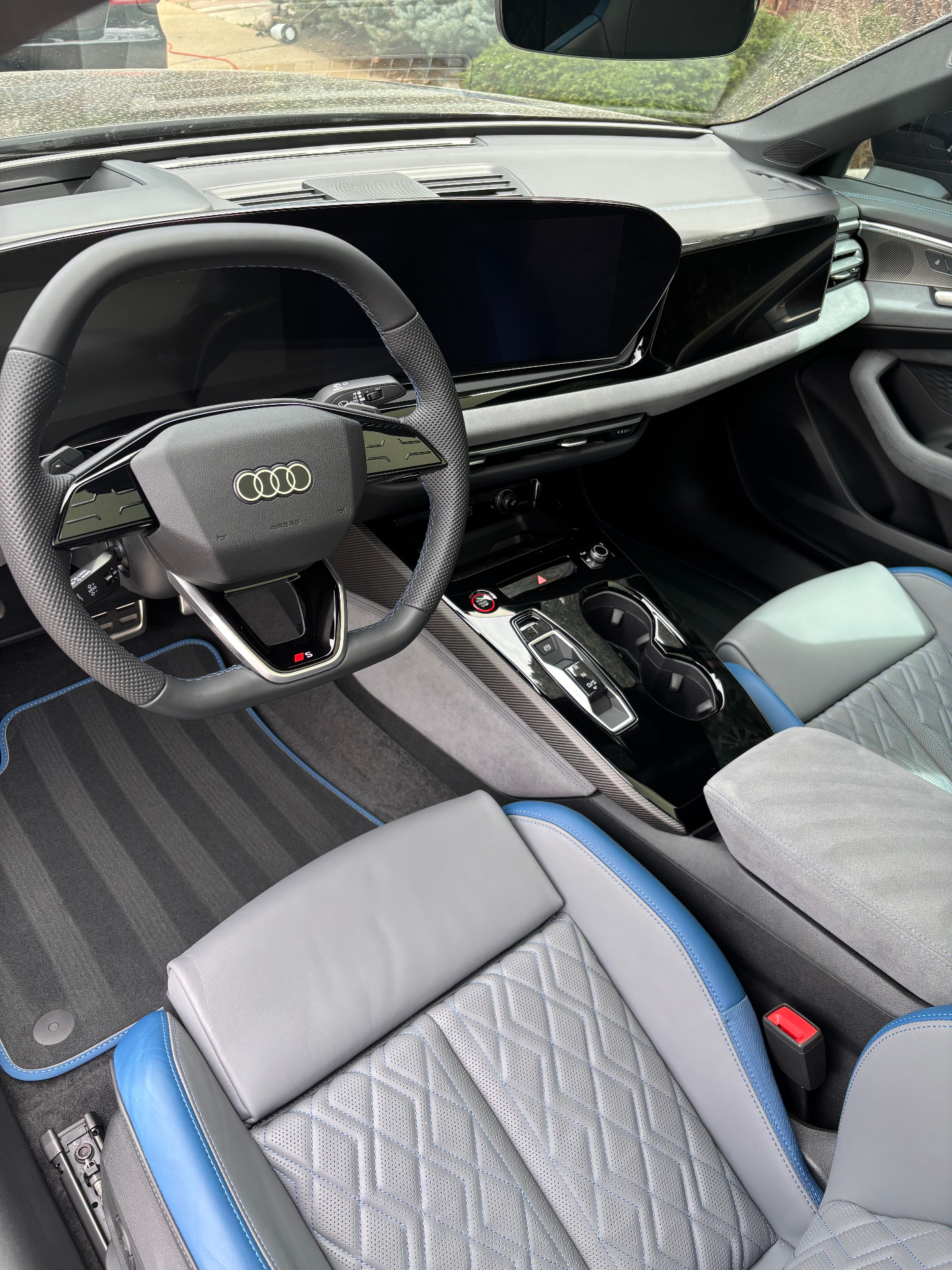 Audi e-tron GT interior after detailing