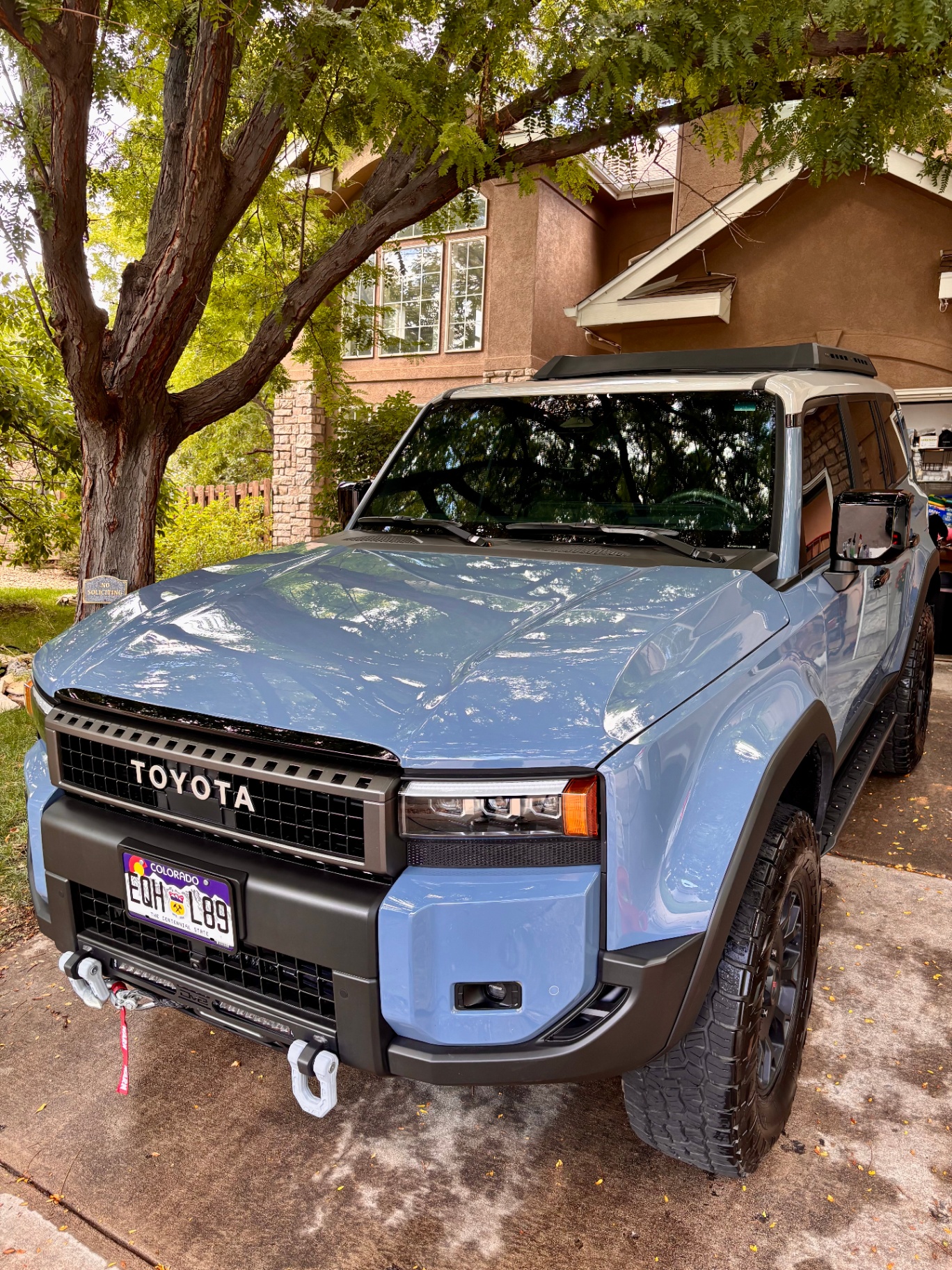 Toyota Land Cruiser after detailing
